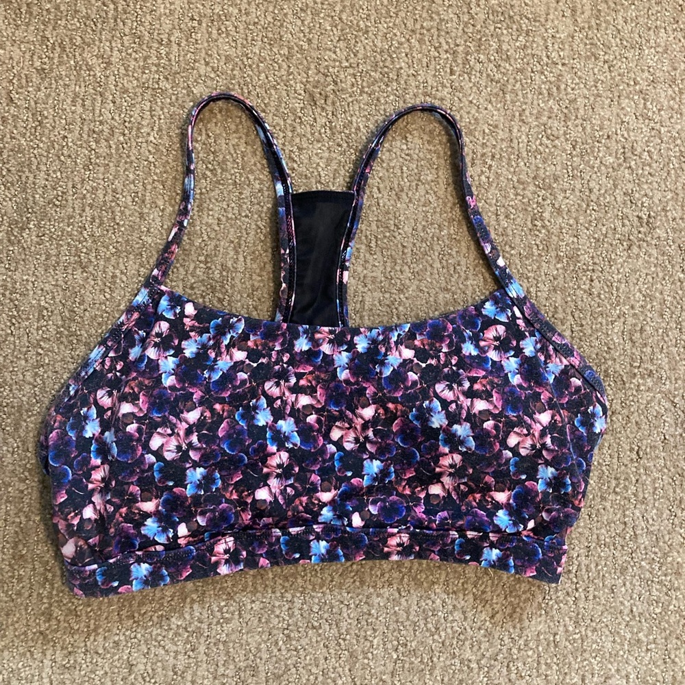 Fabletics Sports Bra Floral, size M